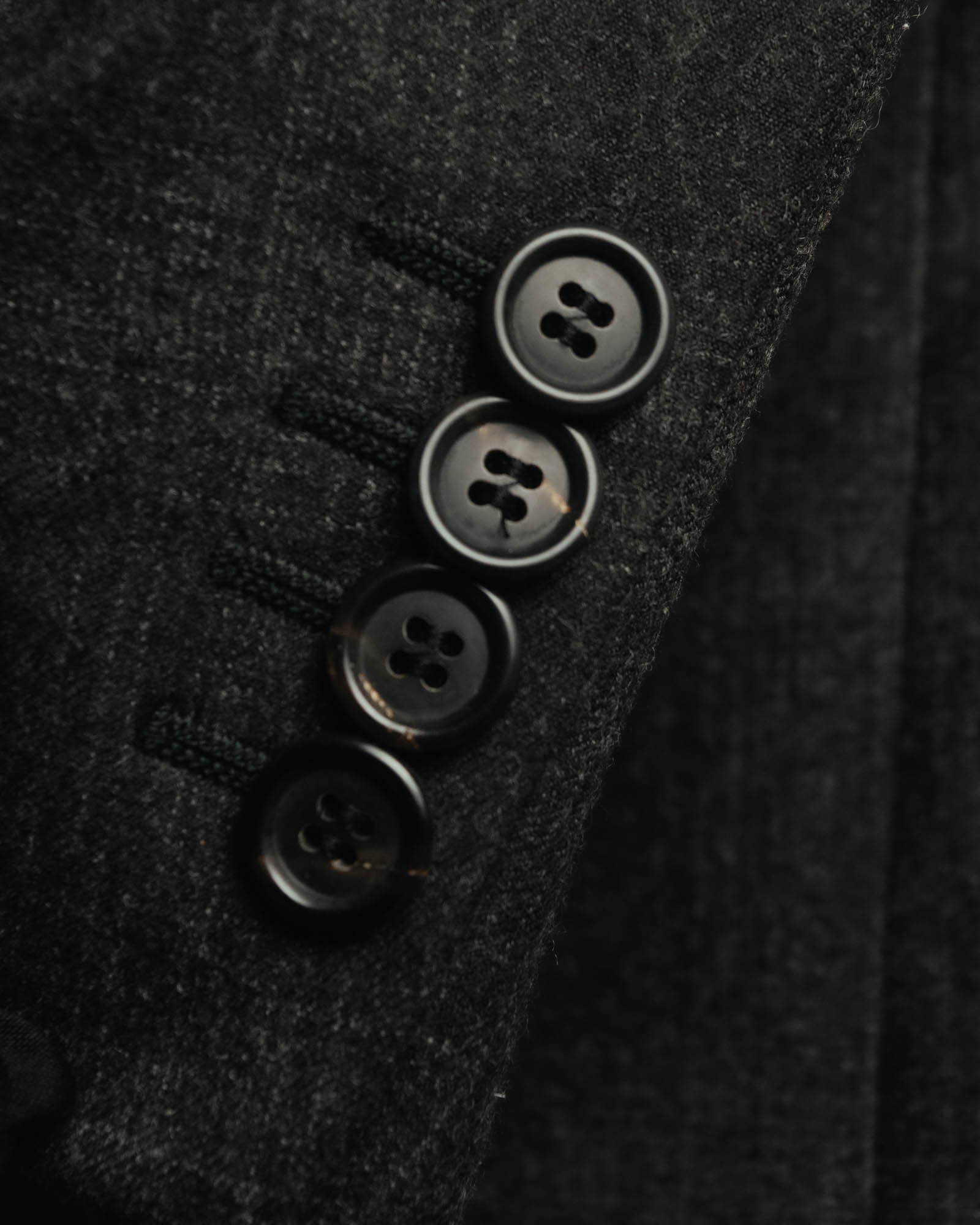 “PRADA” 90’s-00’s Wool cashmere checked tailored jacket