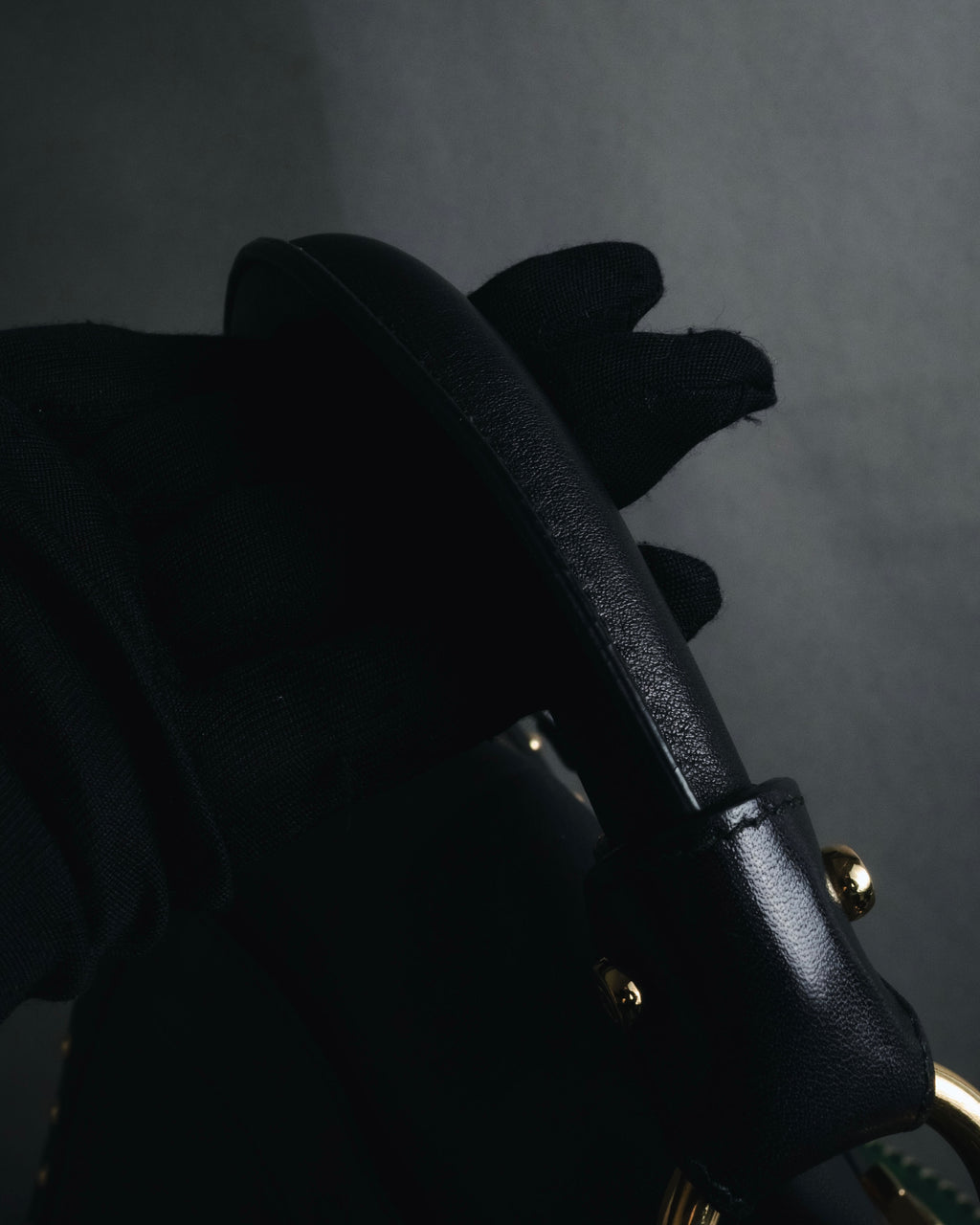 Salvatore Ferragamo Studded Gancini Top Handle Bag