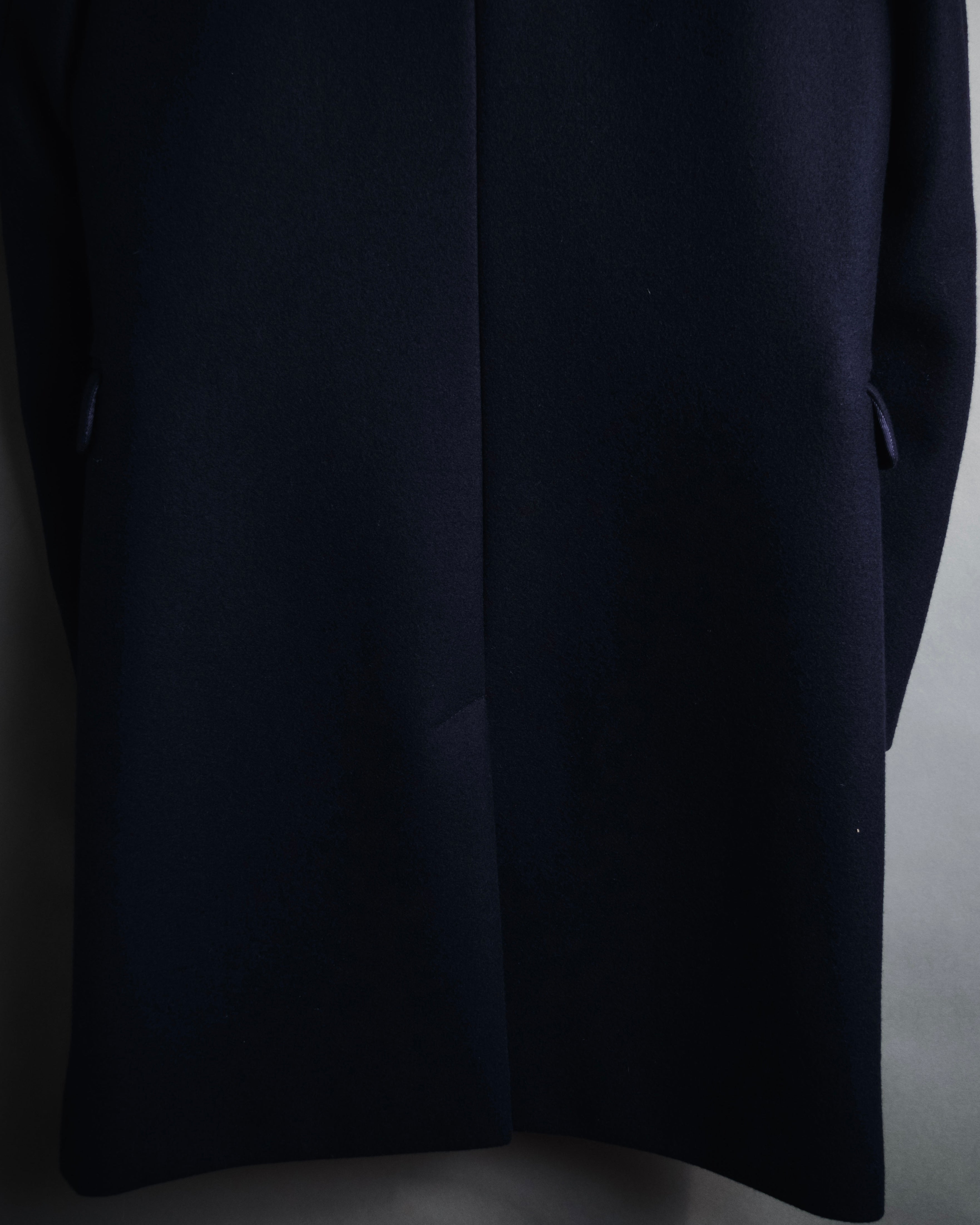 "Acne Studios" 2016-20’s rigid wool melton chester coat