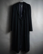–SPECIAL– "GIORGIO ARMANI"
90’s Borgonuovo 21 pinstripe fly front long coat