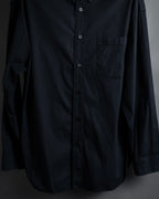 “BALENCIAGA” Button-down collar relaxed shirt