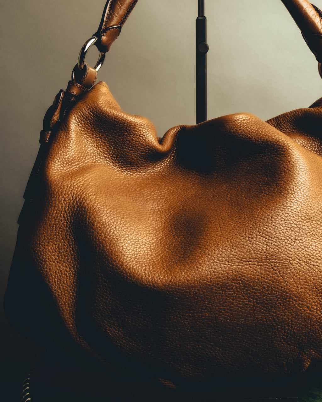 "JIL SANDER" Soft grained leather shoulder bag