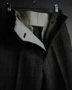 "Burberrys" 90’s Herringbone tweed wool suit set