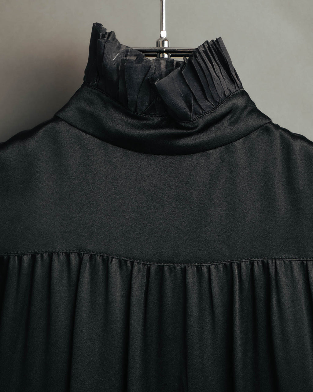 -SPECIAL- “Christian Dior” 90’s Silk pleated ruffle dress