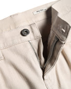 MIU MIU/ Back Metal Logo Designed Riding Pants Beige