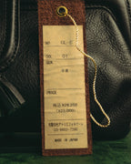“SAN HIDEAKI MIHARA” 2000’s-2010’s black leather chain shoulder bag