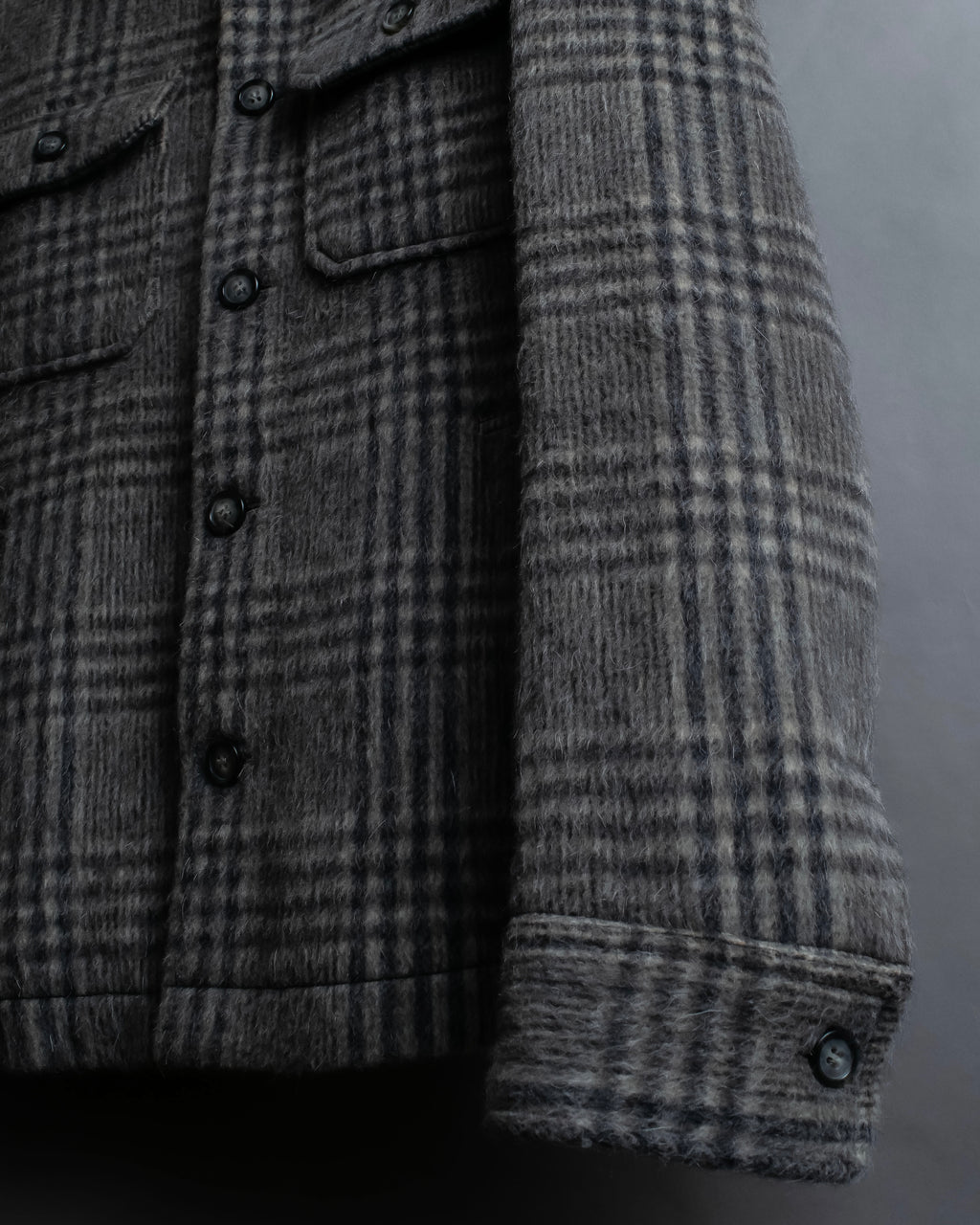 "Dolce &amp; Gabbana" Check pattern front pocket shirt jacket