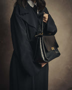 -SPECIAL- “BALENCIAGA” 2013-17 Le dix mixed leather shoulder bag