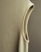 "Alexander McQueen" 00's-10's Metallic floral sleeveless knit dress