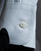 "Dolce & Gabbana" Geometric print slim fit shirt