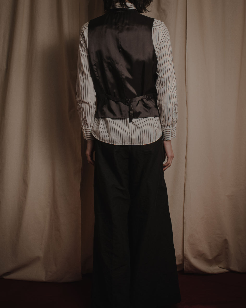 "Maison Margiela" 2011 AW pinstripe tailored vest