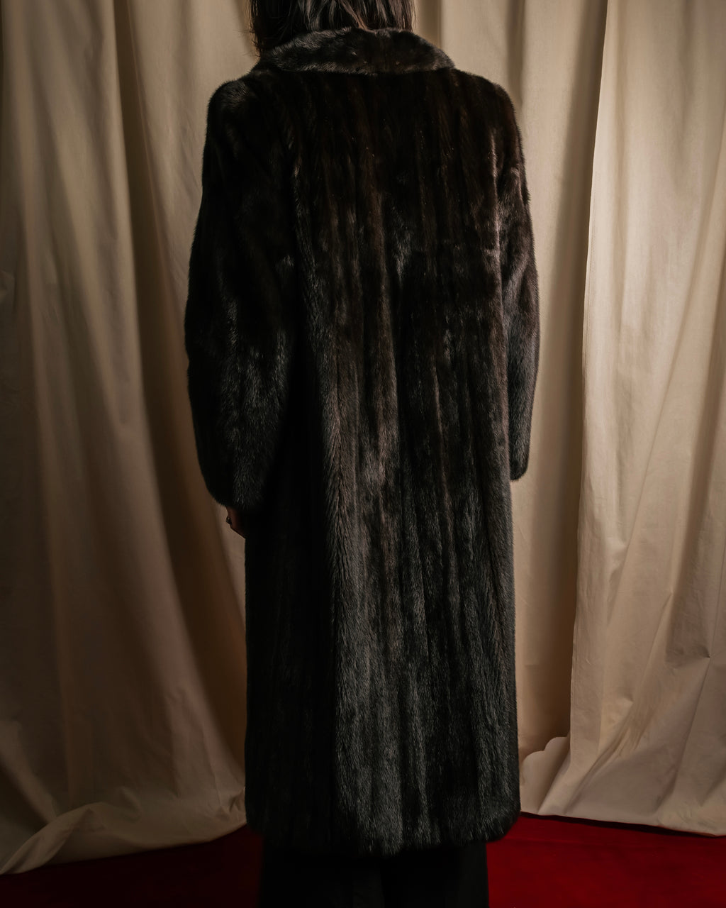 "GUCCI" Semi-custom atelier work fur long coat