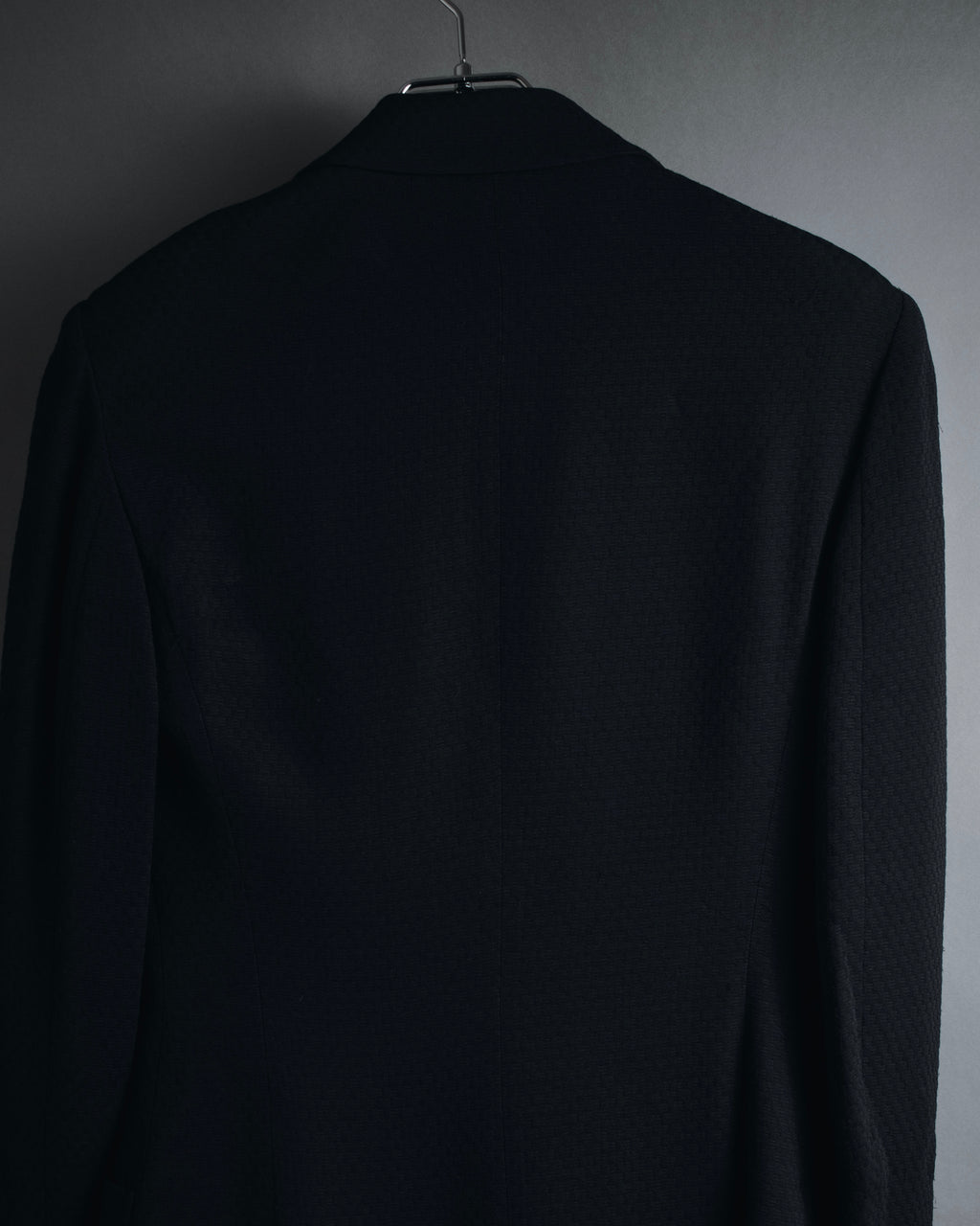 "FENDI" 80’s-90’s viscose blend structured tailored jacket