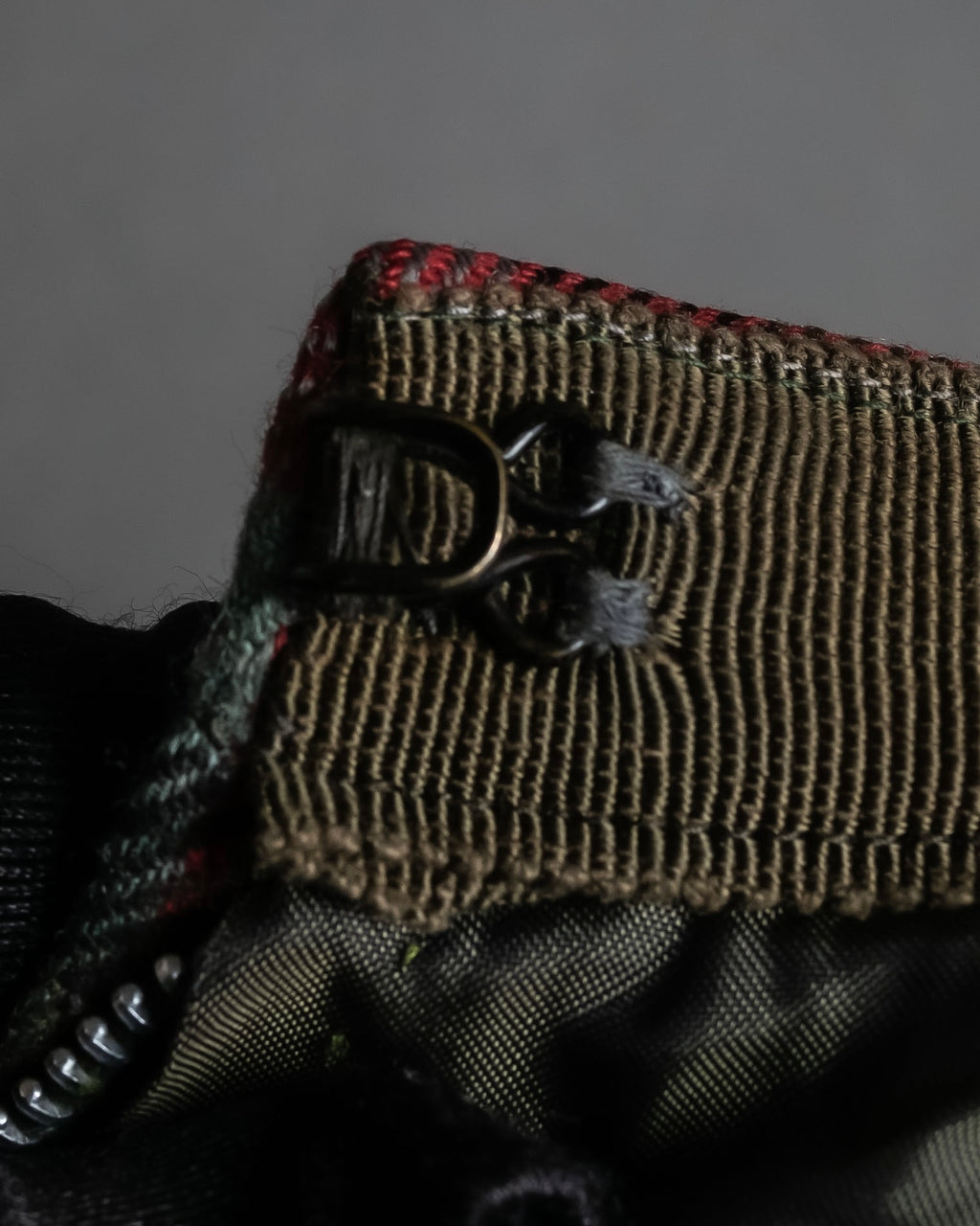 Vintage tartan check pleated skirt