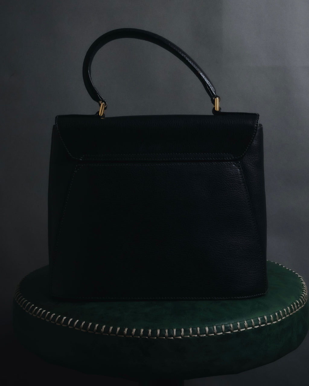 "Salvatore Ferragamo" Mid 90’s archival envelope flap top-handle bag