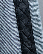 "BOTTEGA VENETA" Wide straight silhouette fisherman denim pants