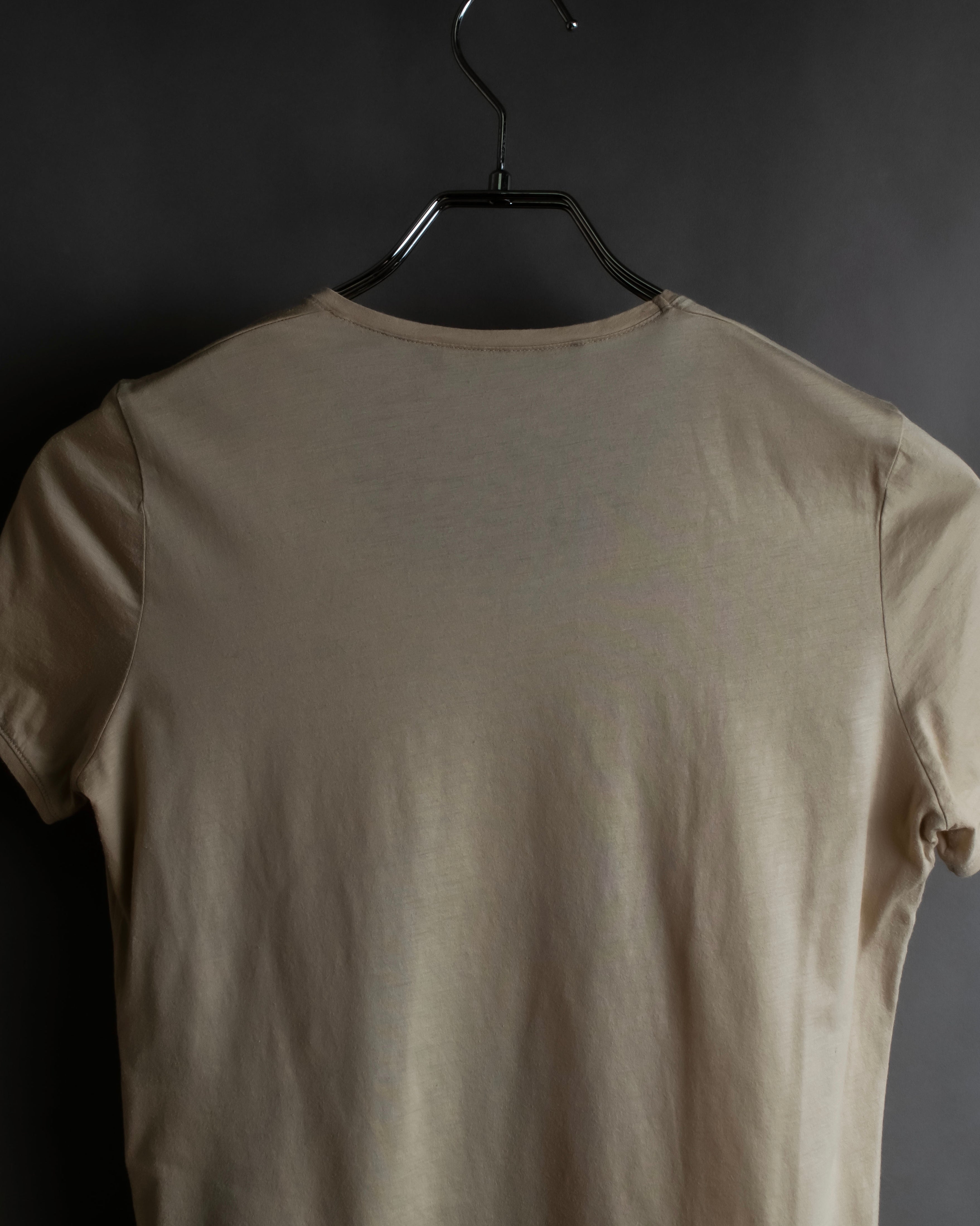 "BALENCIAGA" Painting graphic logo engraved T-shirt