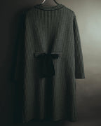 "Christian Dior" 00's Textured wool knit coat
