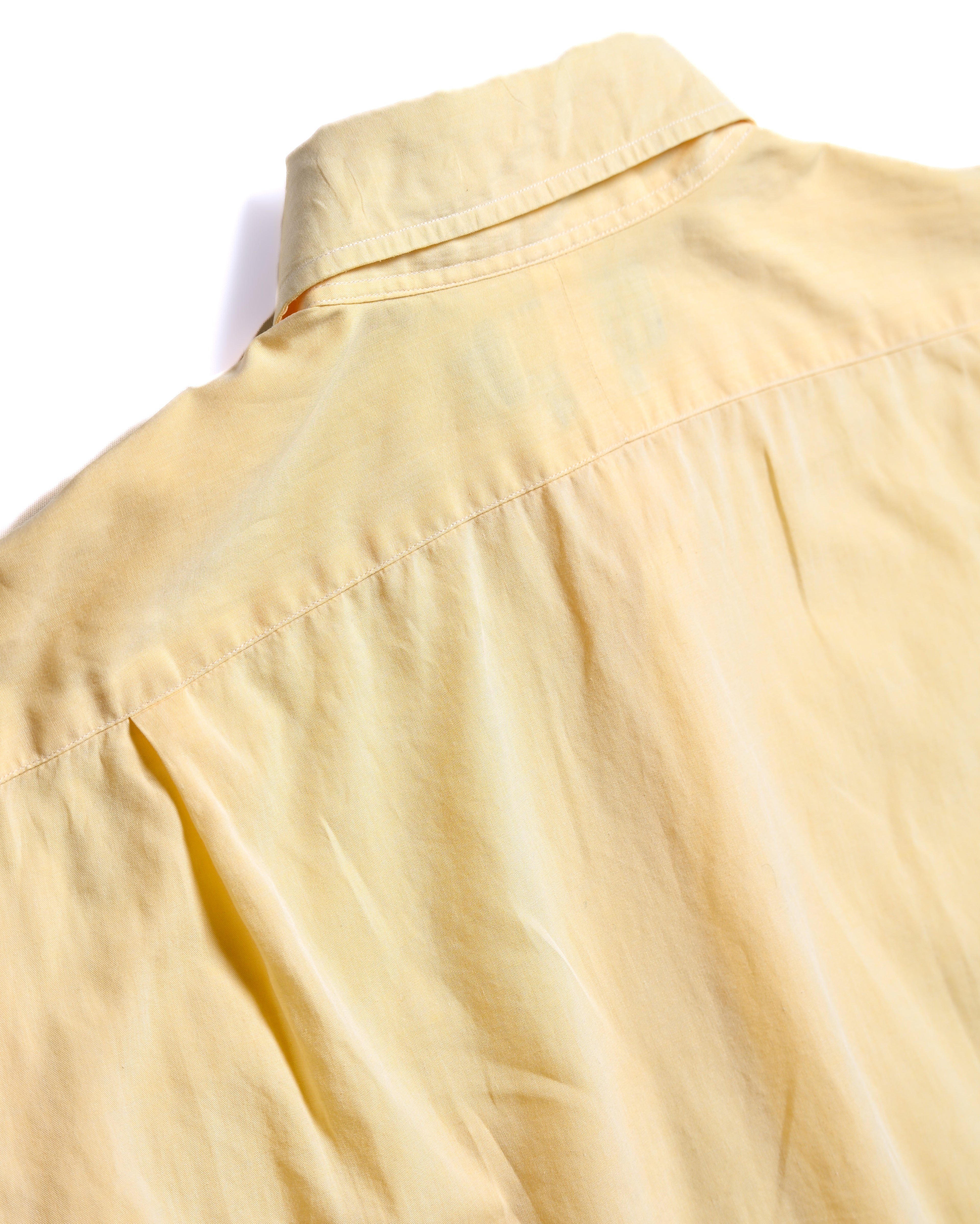 POLO Ralph Lauren/ “PHILIP” Relax Sized Cotton Shirt Yellow