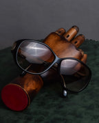 "Christian Dior" Vintage logo hinge oversized sunglasses