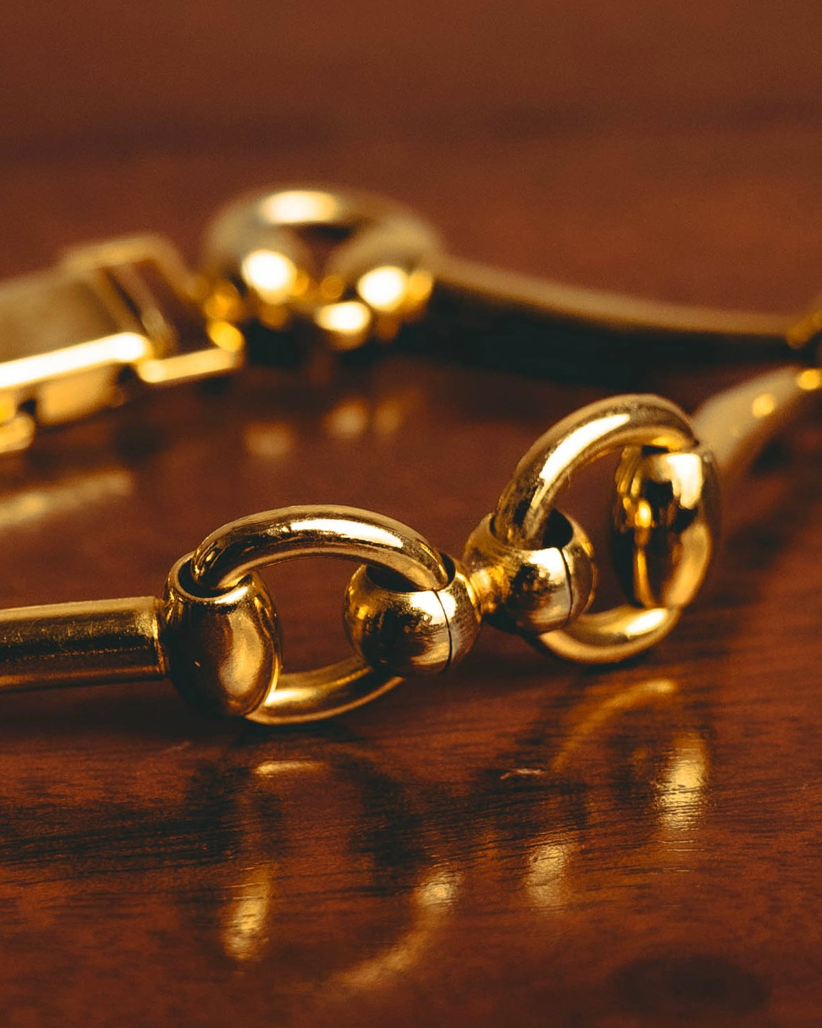 -SPECIAL- “CELINE” 70’s-80’s vintage horsebit link bracelet