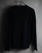 “Christian Dior MONSIEUR” 80’s-90’s Deep v-neck pure wool knit