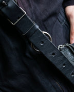 “BALENCIAGA” The Day leather shoulder bag