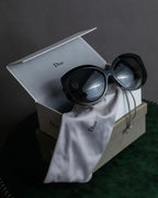 "Christian Dior" Cat eye frame black acetate sunglasses