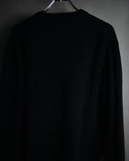 “Christian Dior MONSIEUR” 80’s-90’s Deep v-neck pure wool knit