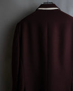 "DRIES VAN NOTTEN" Beautiful burgundy color tailored jacket
