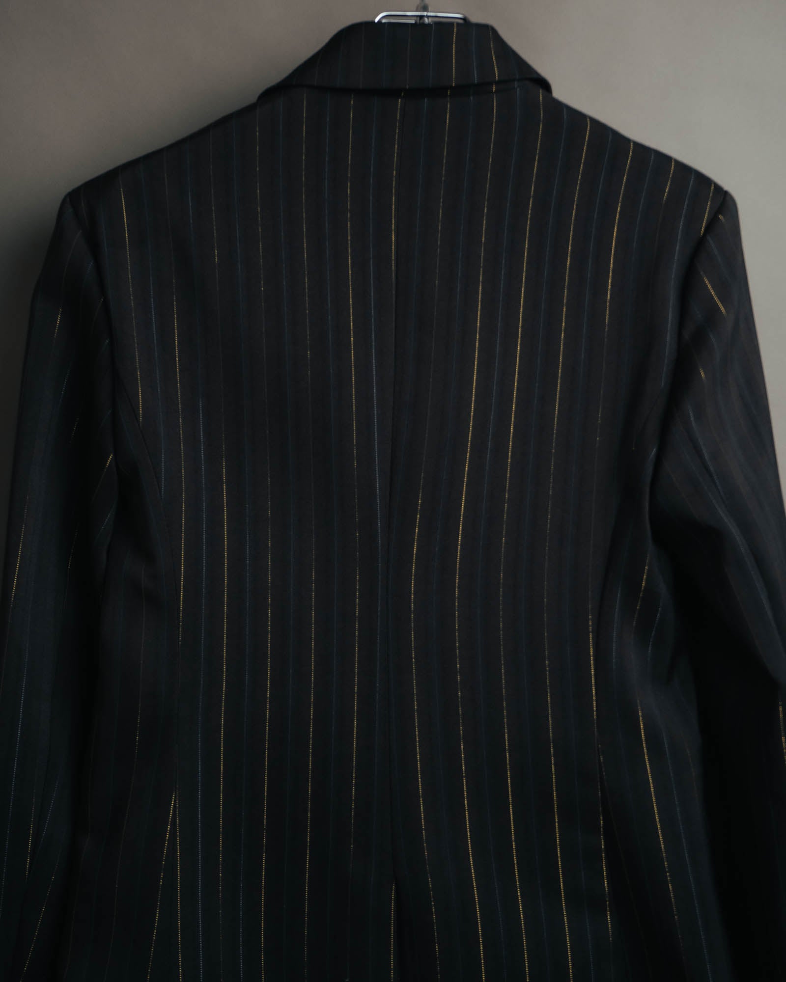 -SPECIAL-“SAINT LAURENT” 18's- Modern pinstripe double breasted jacket