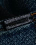 "Saint Laurent" Faded straight line denim pants