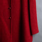 "Salvatore Ferragamo" Vivid red color wool mix tailored jacket