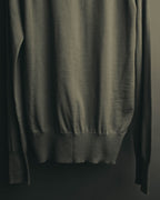 "Theatre PRODUCTS" 00's-10's Silk wool turtleneck knit sweater