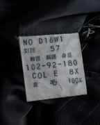 "Christian Dior" 90’s Pinstripe double breasted suit set up