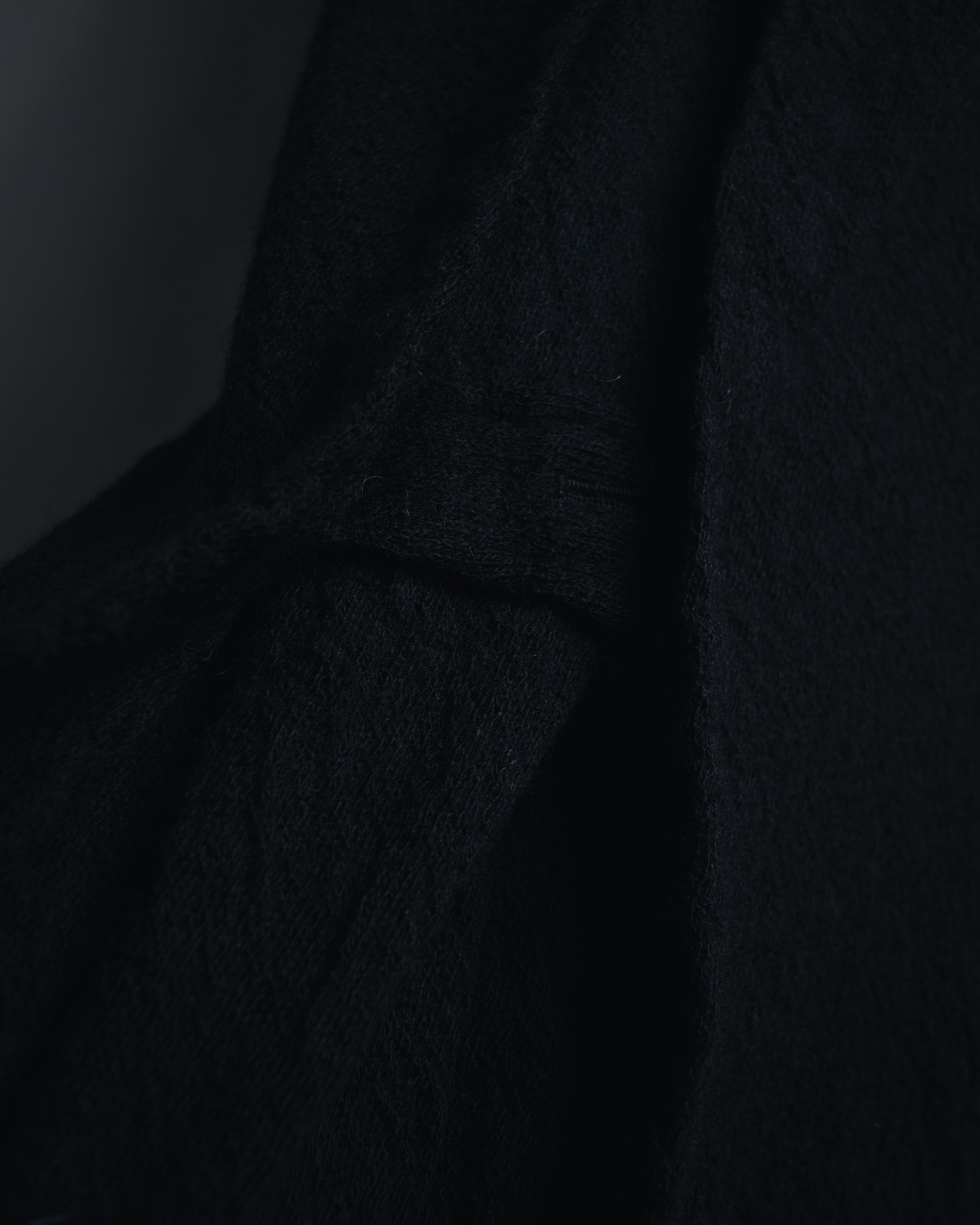 "tricot COMME des GARÇONS" 2007AW shrunk wool trench coat