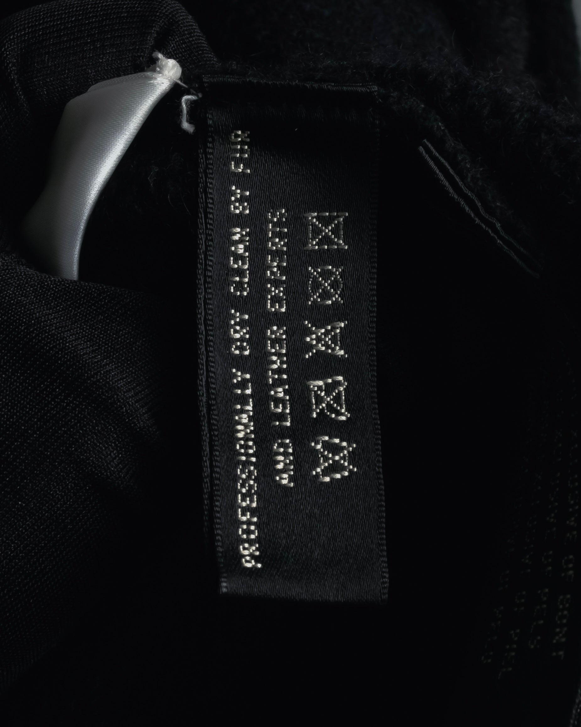 Chaqueta de piel con bordado de cuentas de los años 00 de Ralph Lauren