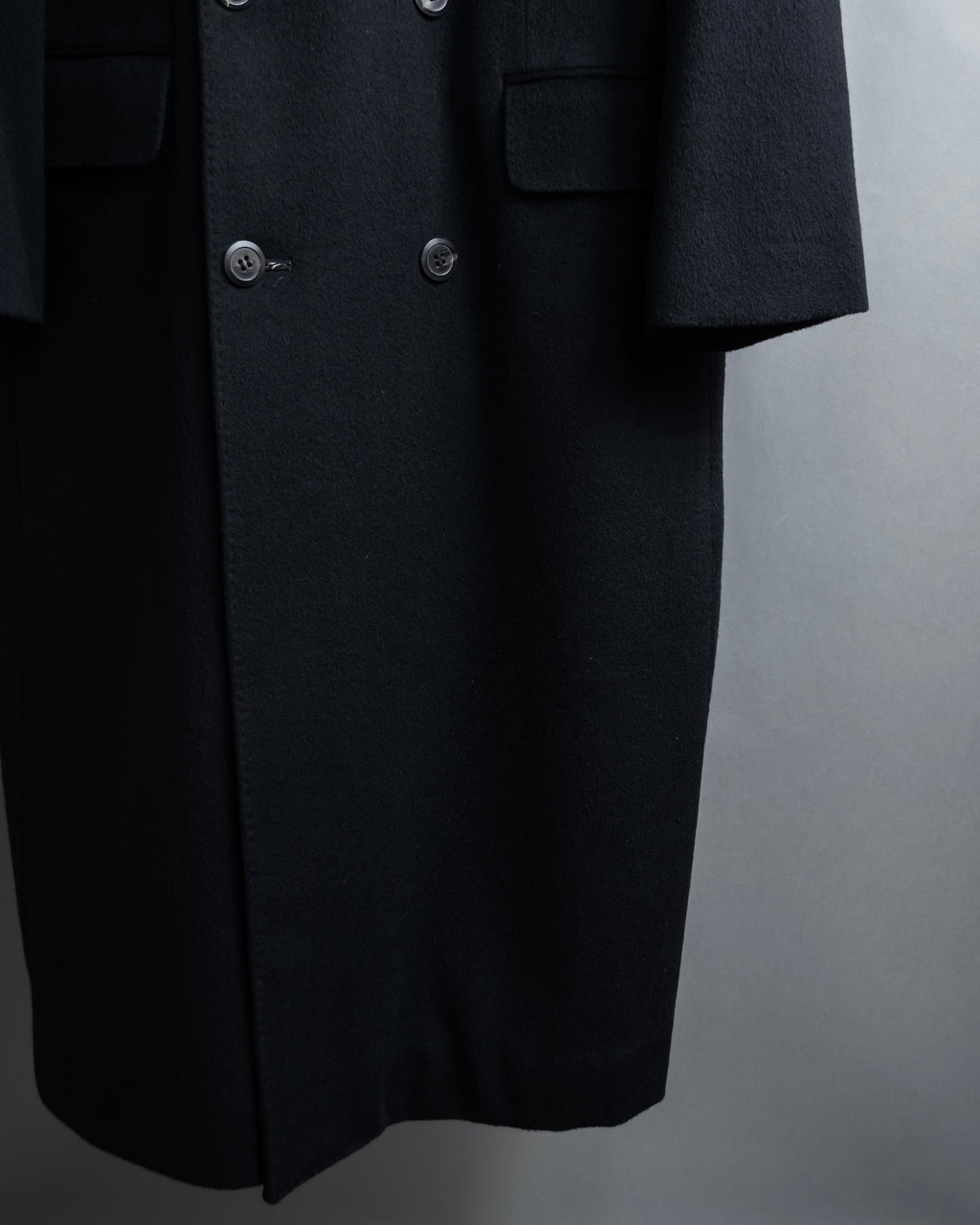 "CHRISTIAN DIOR MONSIEUR" 
Oversized double-breasted chester coat