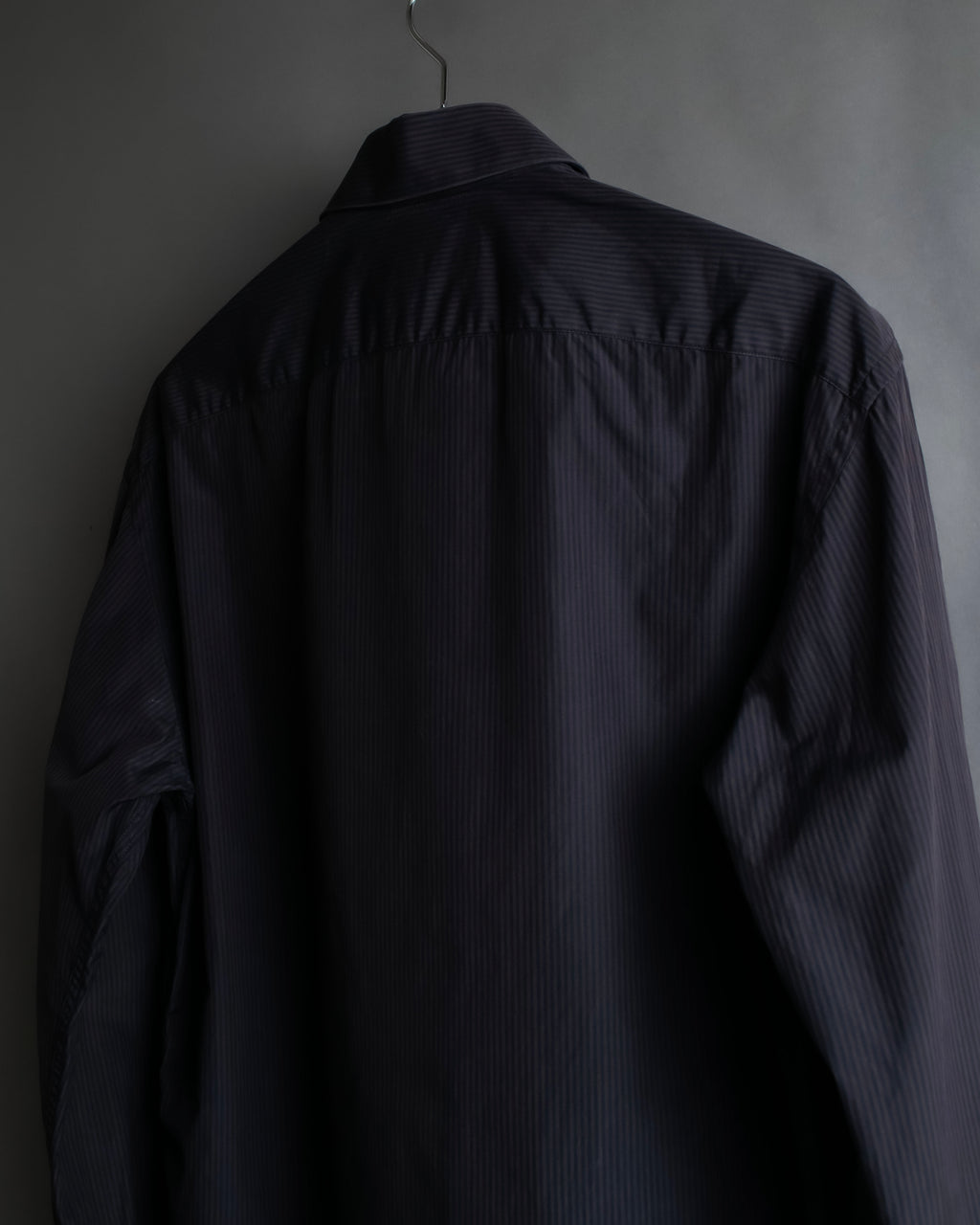 "GUCCI" Slightly glossy pinstripe oversized shirt