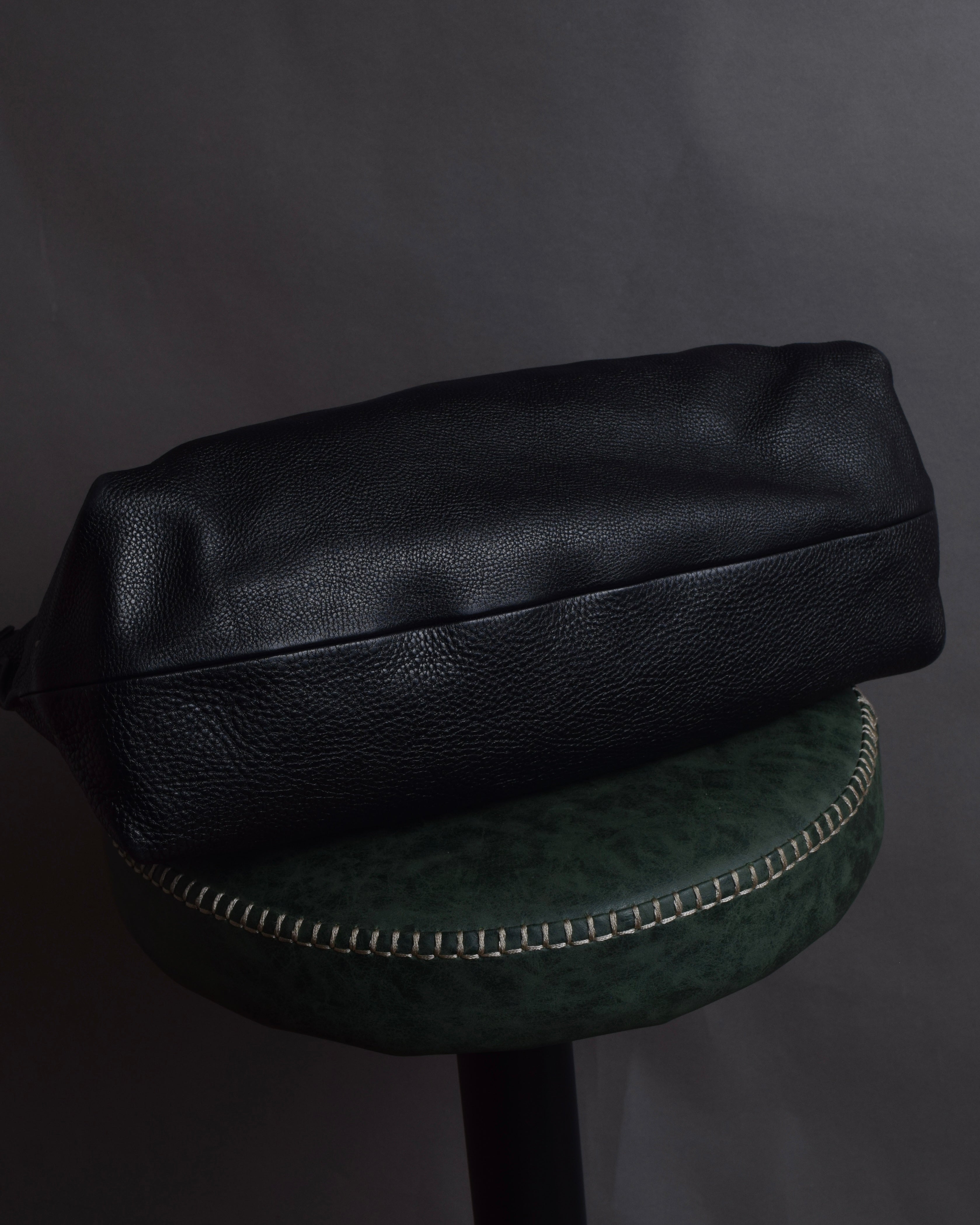 "Salvatore Ferragamo" Gancini motif design large leather shoulder bag