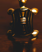 "CELINE" 80's-90's Sculptural turtle motif ring