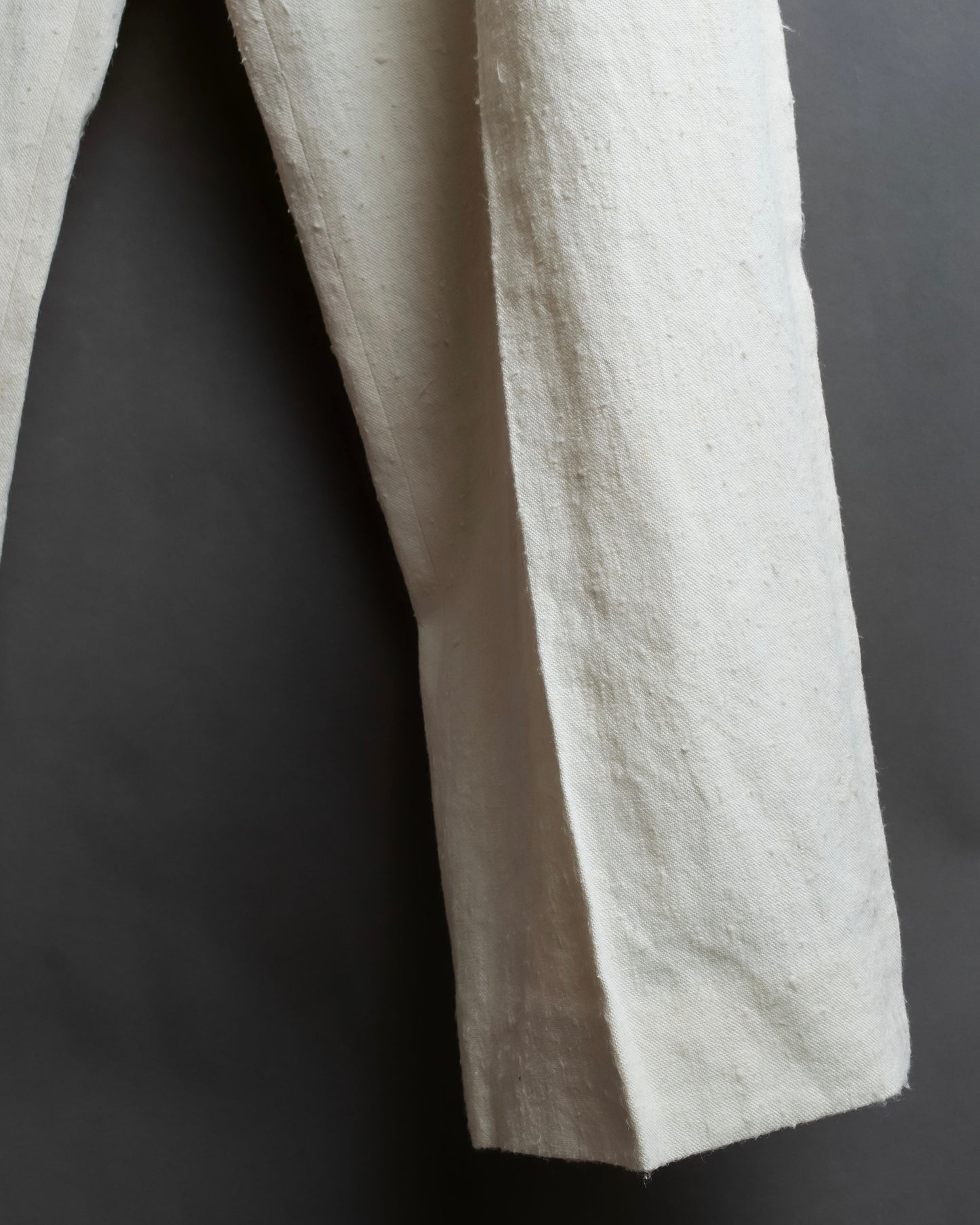 "JIL SANDER" Deep pleat wide tapered slacks