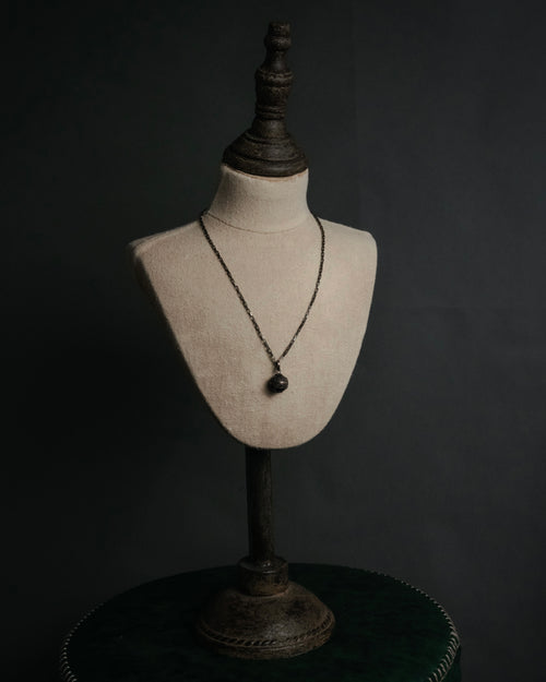 “GUCCI“ 2000’s openwork sphere pendant necklace