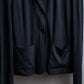 "Max Mara" Draped fabric patch pockets design tailored jacket