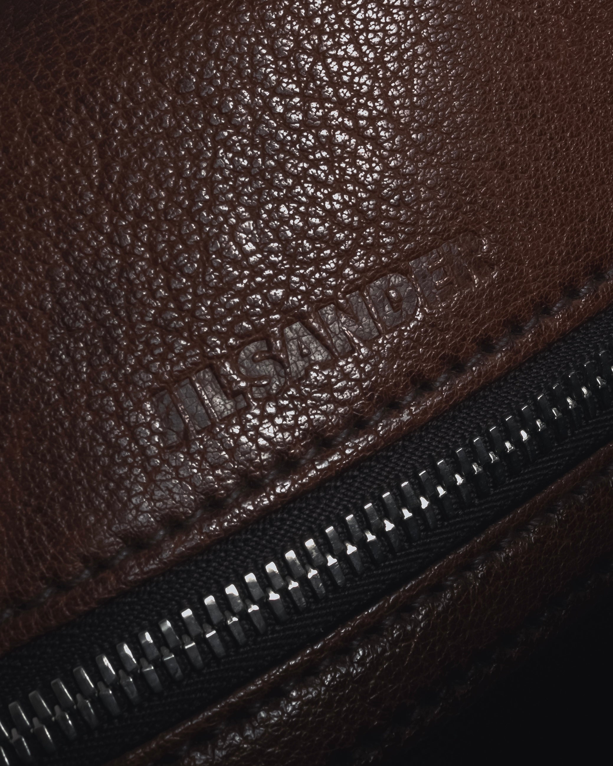 "JIL SANDER" 90’s-00’s Functional pocket leather satchel bag