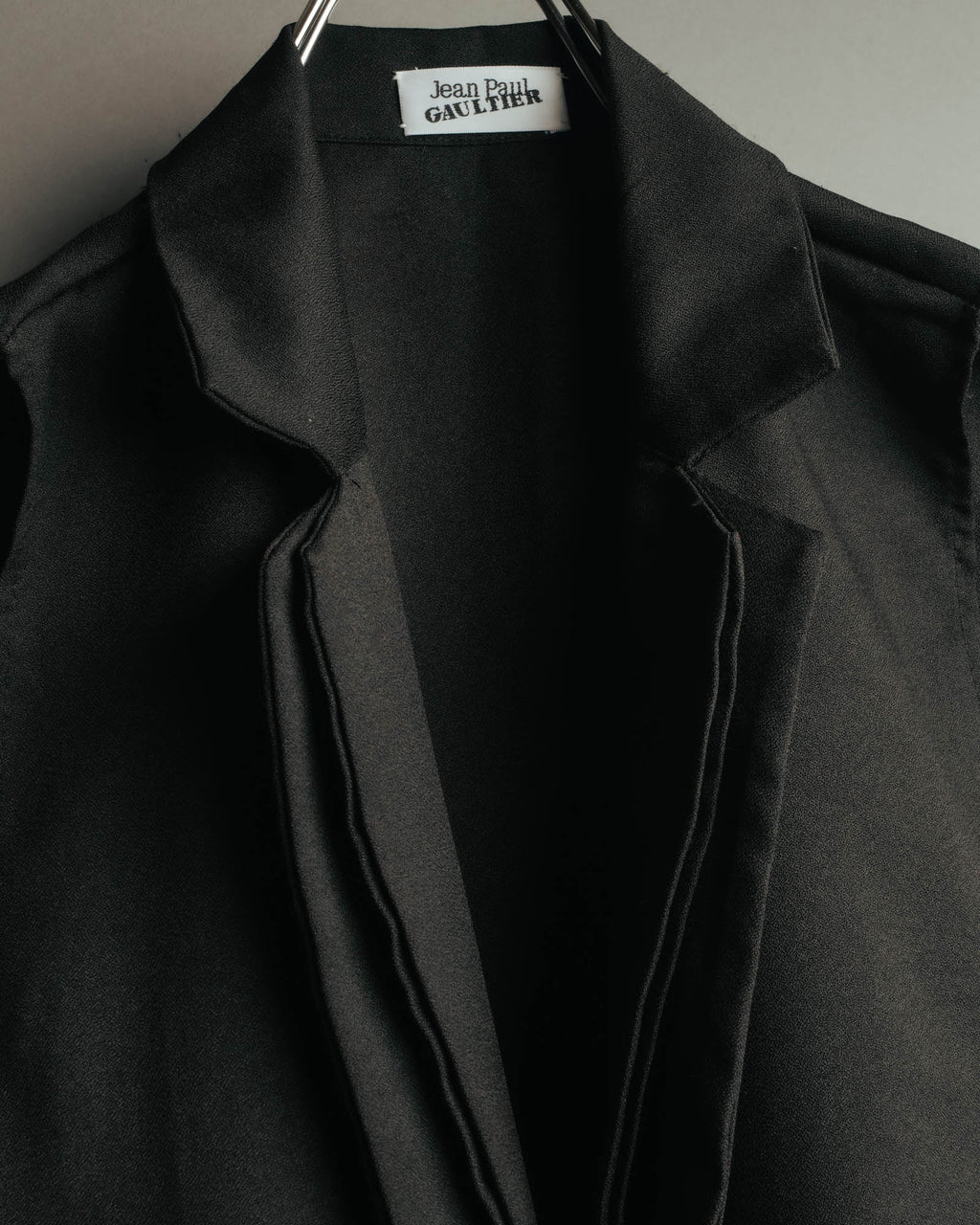 "Jean Paul GAULTIER" 80's-90's Avant-garde sleeveless long gilet coat