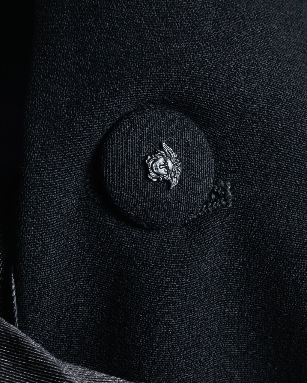 "Gianni Versace" 90’s couture wool-blend long coat