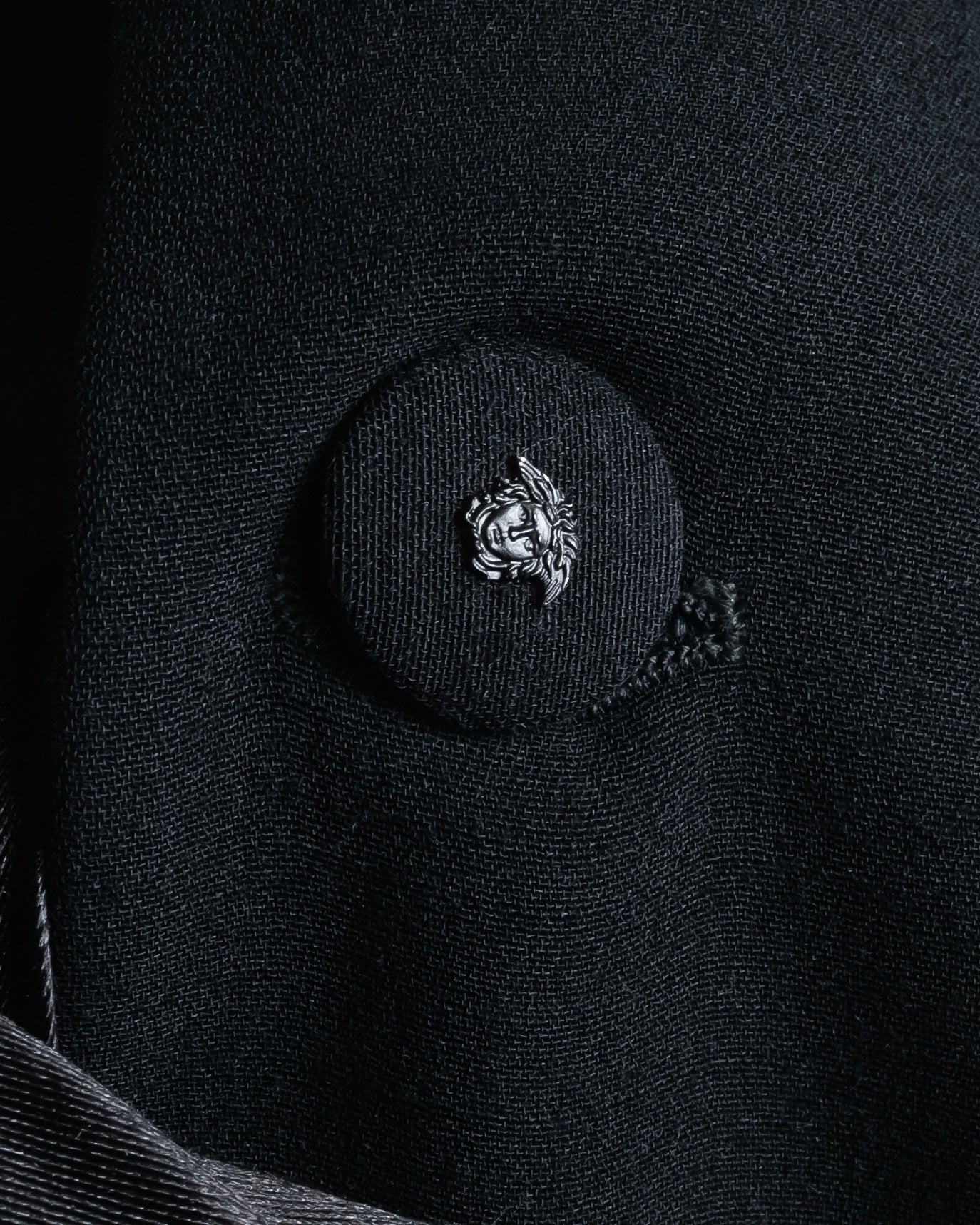 "Gianni Versace" 90’s couture wool-blend long coat