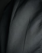 “PRADA” 2012SS poplin minimalist tailored gilet