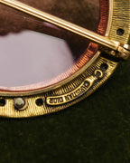 "Christian Dior" 70's-80's Vintage ornate jewel-embellished round sunglasses